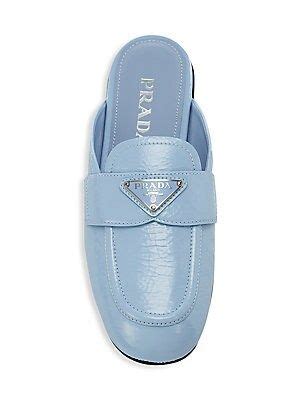 Prada naplak leather mules